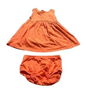 Carter’s Pink Butterfly Sleeveless Dress with Bloomers